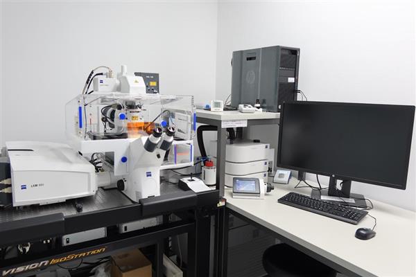 倒立型共軛焦顯微鏡-共軛焦/高解析系統