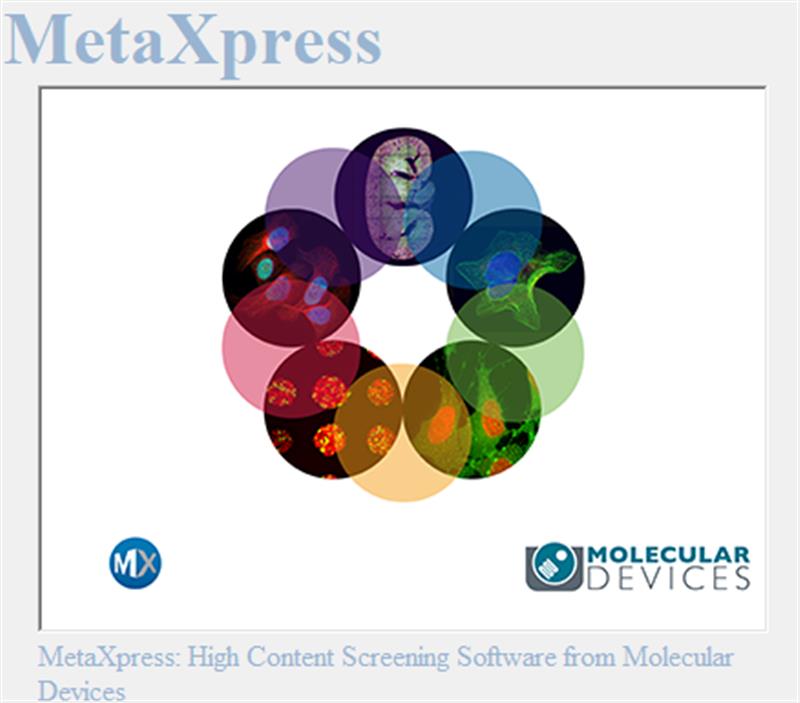 MetaXpress (MD Offline)